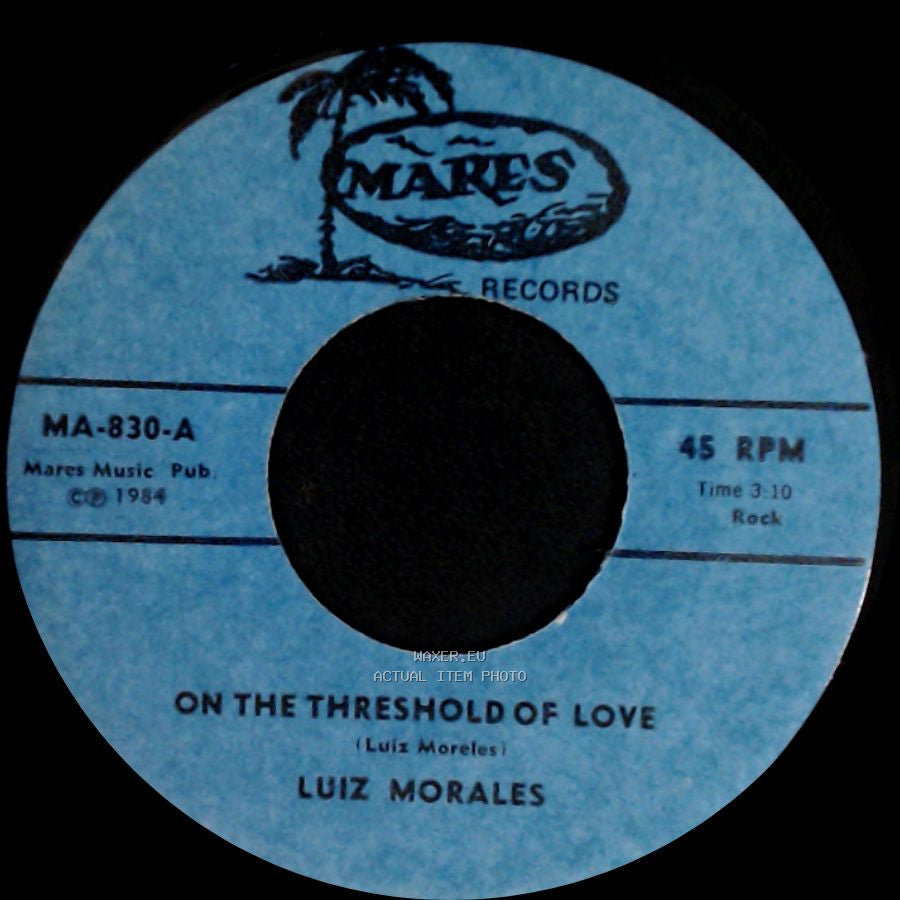 Luiz Morales - On The Threshold Of Love / 'til I Loved You side A