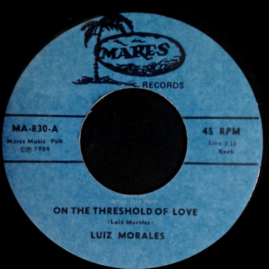 Luiz Morales - On The Threshold Of Love / 'til I Loved You side A