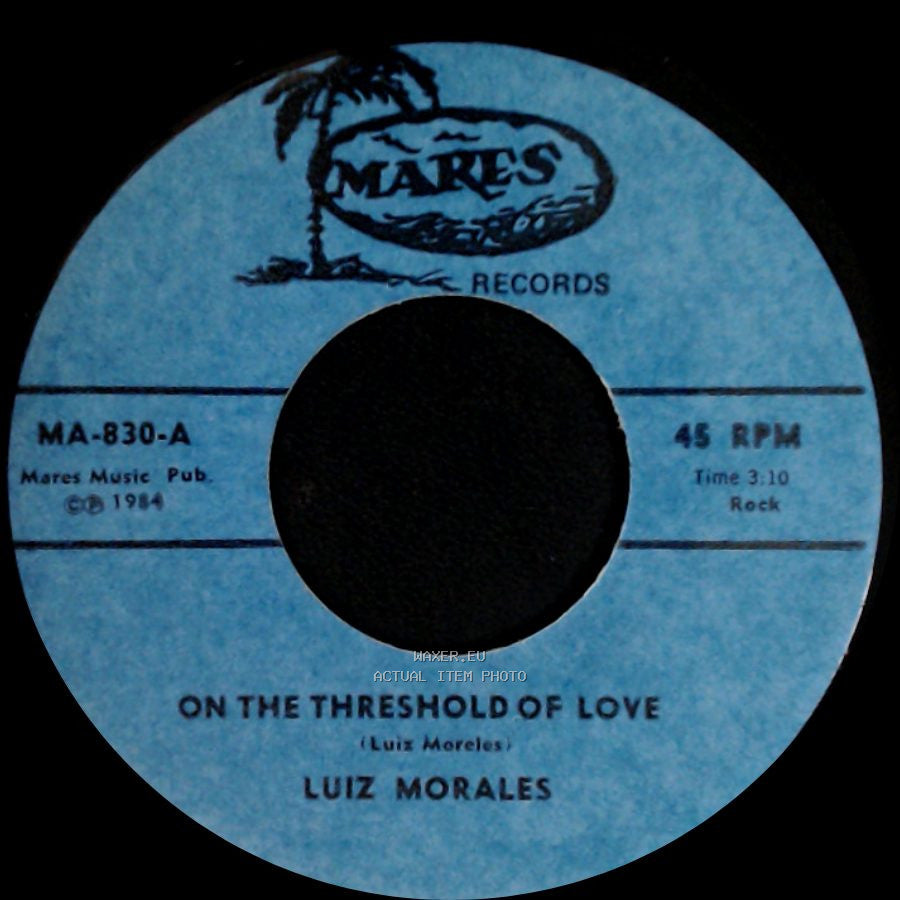 Luiz Morales - On The Threshold Of Love / 'til I Loved You side A