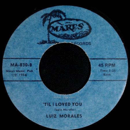 Luiz Morales - On The Threshold Of Love / 'til I Loved You side B