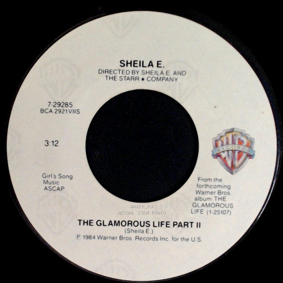 Sheila E. - The Glamorous Life / The Glamorous Life Part Ii side B