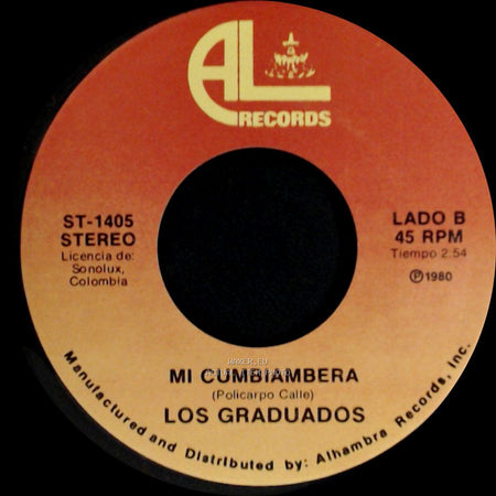 Los Graduados - El Negro Jose / Mi Cumbiambera side B