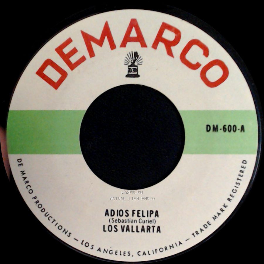 Los Vallarta - Vieras Que Mal Me Ha Ido / Adios Felipa side B
