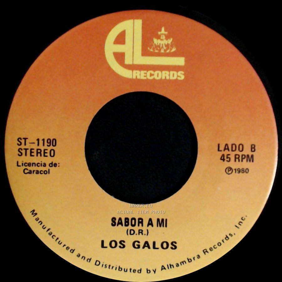 Los Galos - El Oyo (D.R.) / Sabor A Mi side B