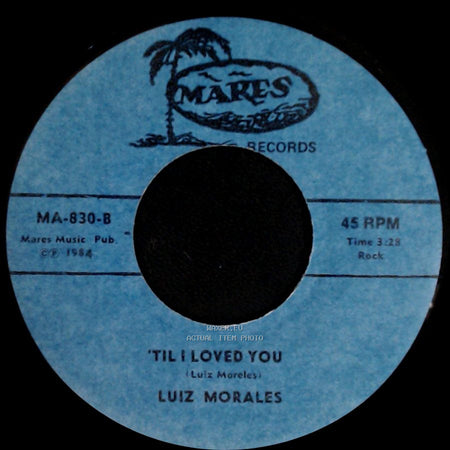 Luiz Morales - On The Threshold Of Love / 'til I Loved You side A