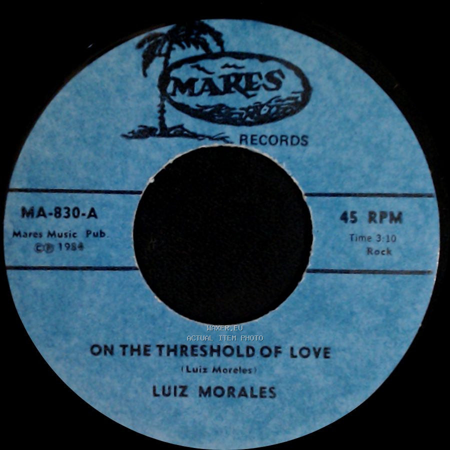 Luiz Morales - On The Threshold Of Love / 'til I Loved You side B