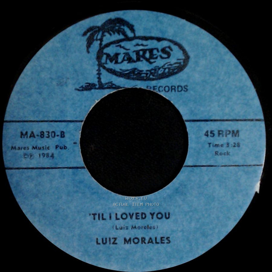 Luiz Morales - On The Threshold Of Love / 'til I Loved You side A
