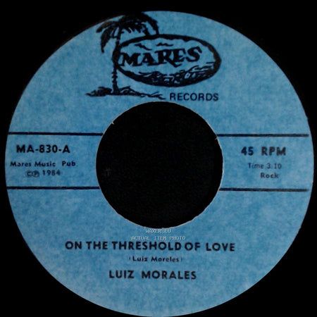 Luiz Morales - On The Threshold Of Love / 'til I Loved You side A