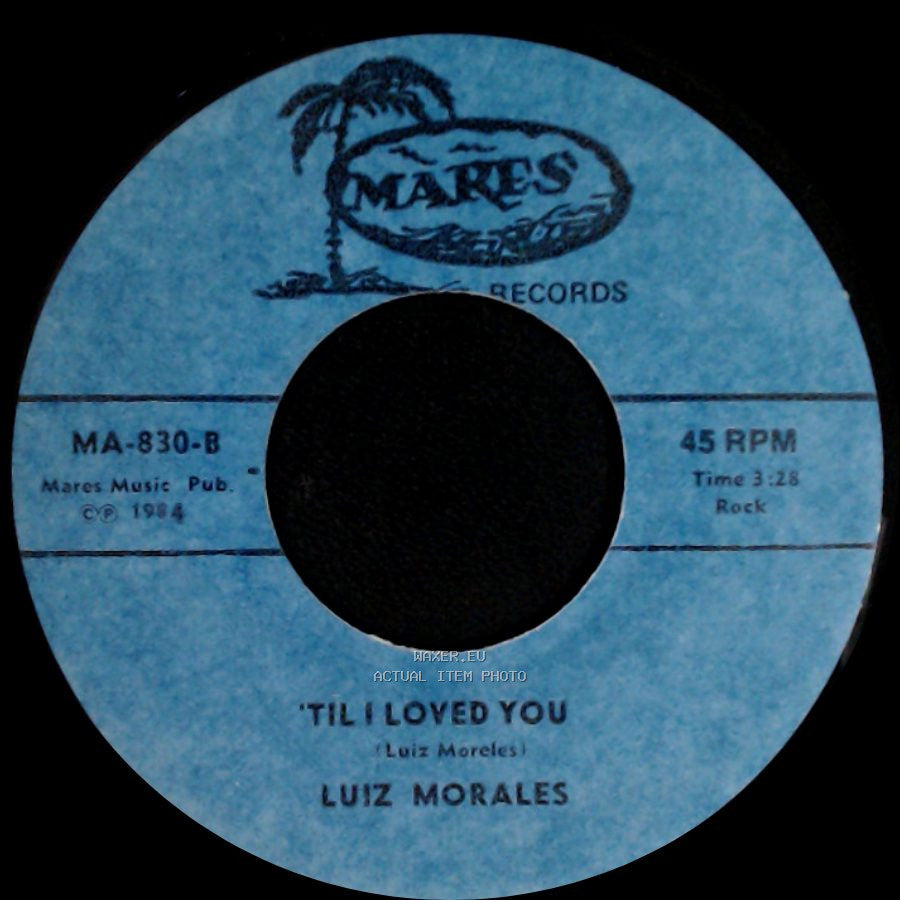 Luiz Morales - On The Threshold Of Love / 'til I Loved You side A
