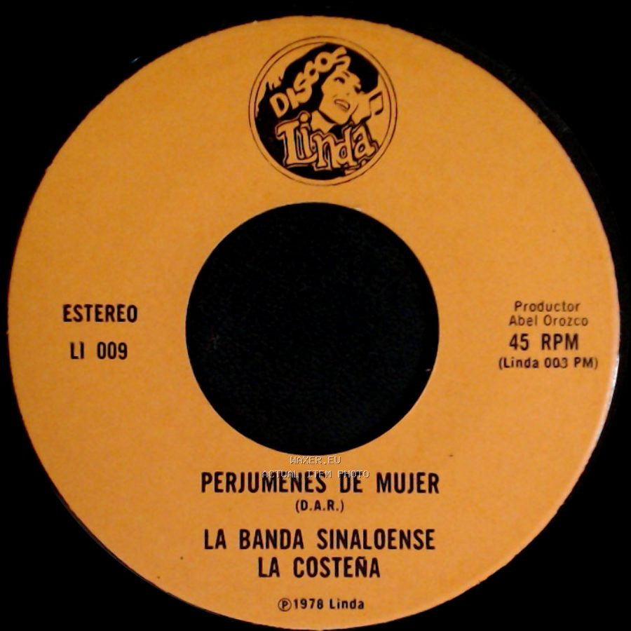 La Banda Sinaloense La Costeña - Perjumenes De Mujer / El Pescador side A
