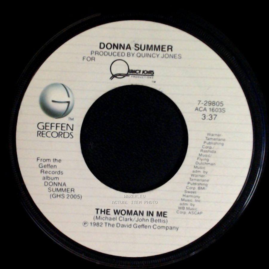 Donna Summer - The Woman In Me / Livin' In America side A