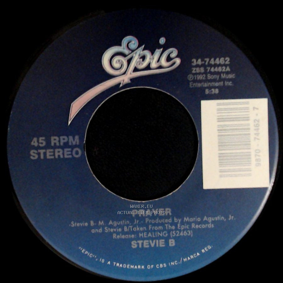 Stevie B - Prayer / Prayer side B