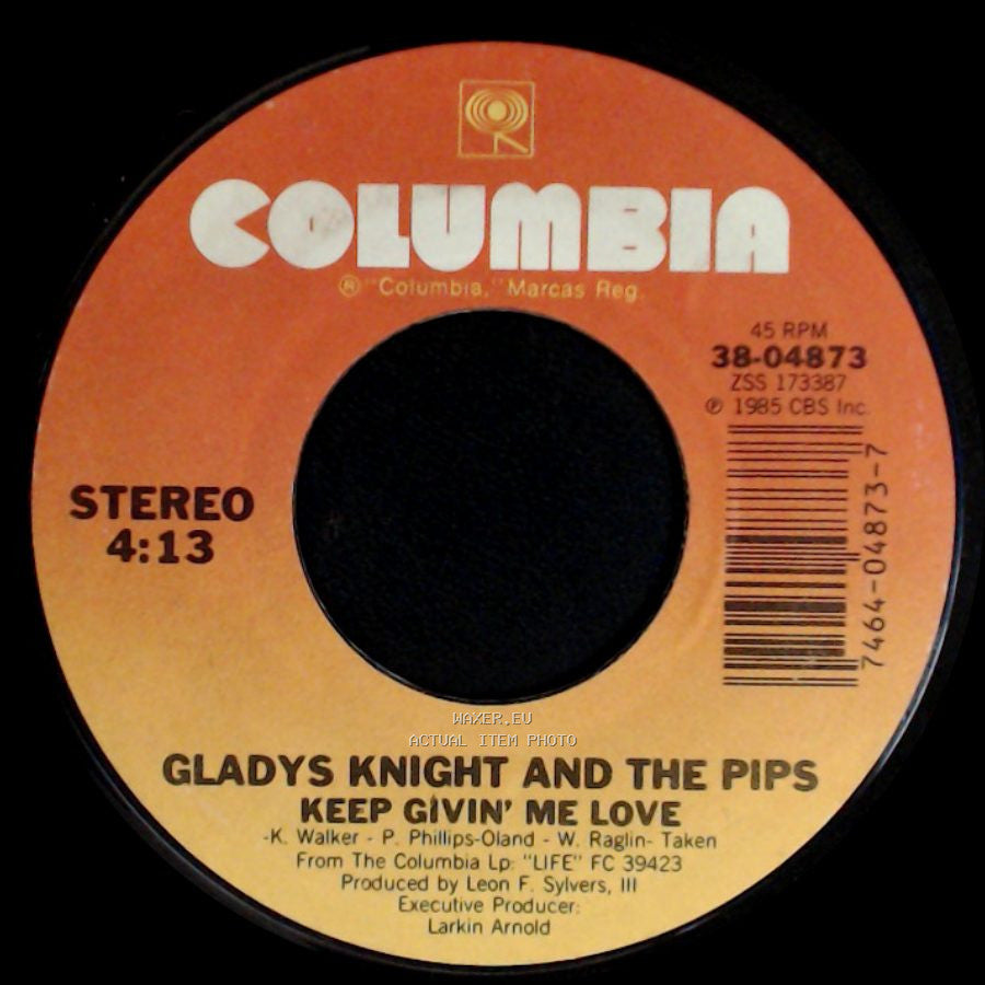 Gladys Knight And The Pips - Do You Wanna Have Some Fun / Keep Givin' Me Love side B