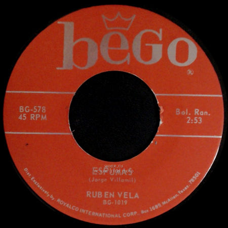 Ruben Vela - El Conejito / Espumas side B