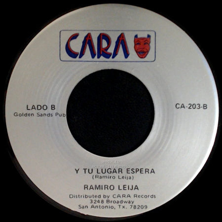 Ramiro Leija - Quiero Perderme Contigo / Y Tu Lugar Espera side B