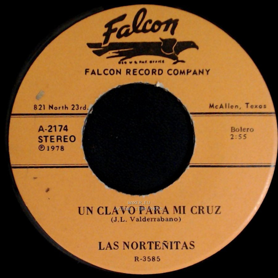 Las Norteñitas - La Pena Mia / Un Clavo Para Mi Cruz side B