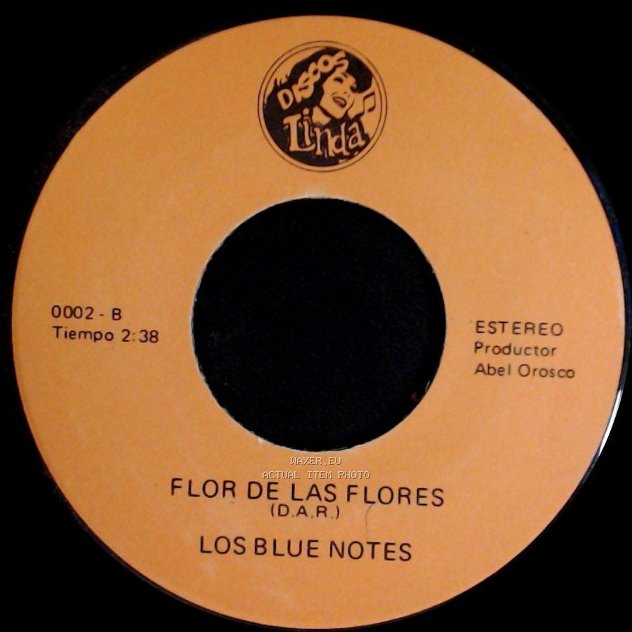 Los Blue Notes - Flor De Las Flores / Los Ilegales (D.A.R.) side A