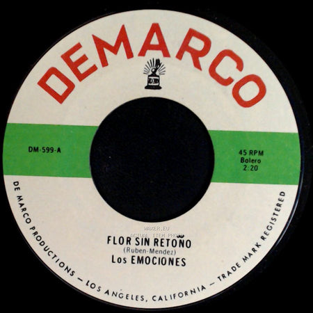 Los Emociones - Flor Sin Retoño / No Quiero Verte side A