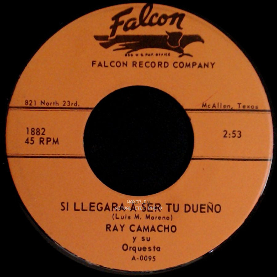 Ray Camacho Y Su Orquesta - Dime Que Me Quieres / Si Llegara A Ser Tu Dueño side B