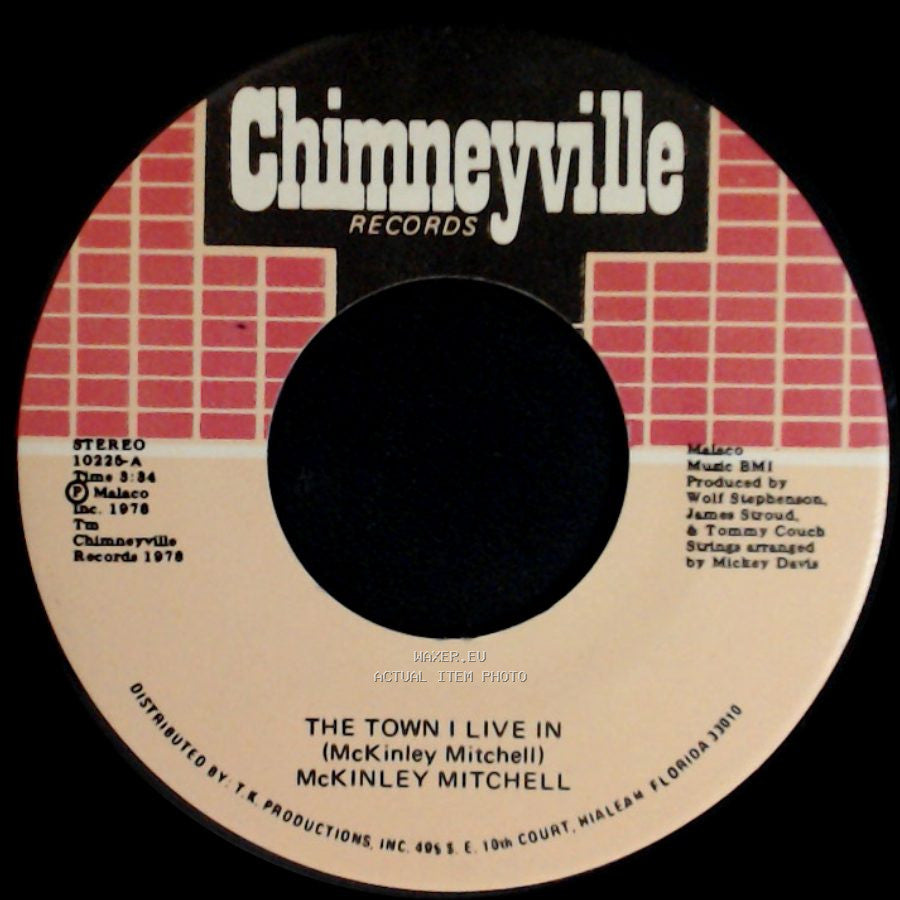 Mckinley Mitchell - The Town I Live In / Mr. Music Man side A