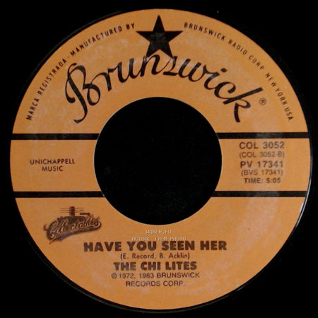 The Chi Lites - Have You Seen Her / Oh Girl side A