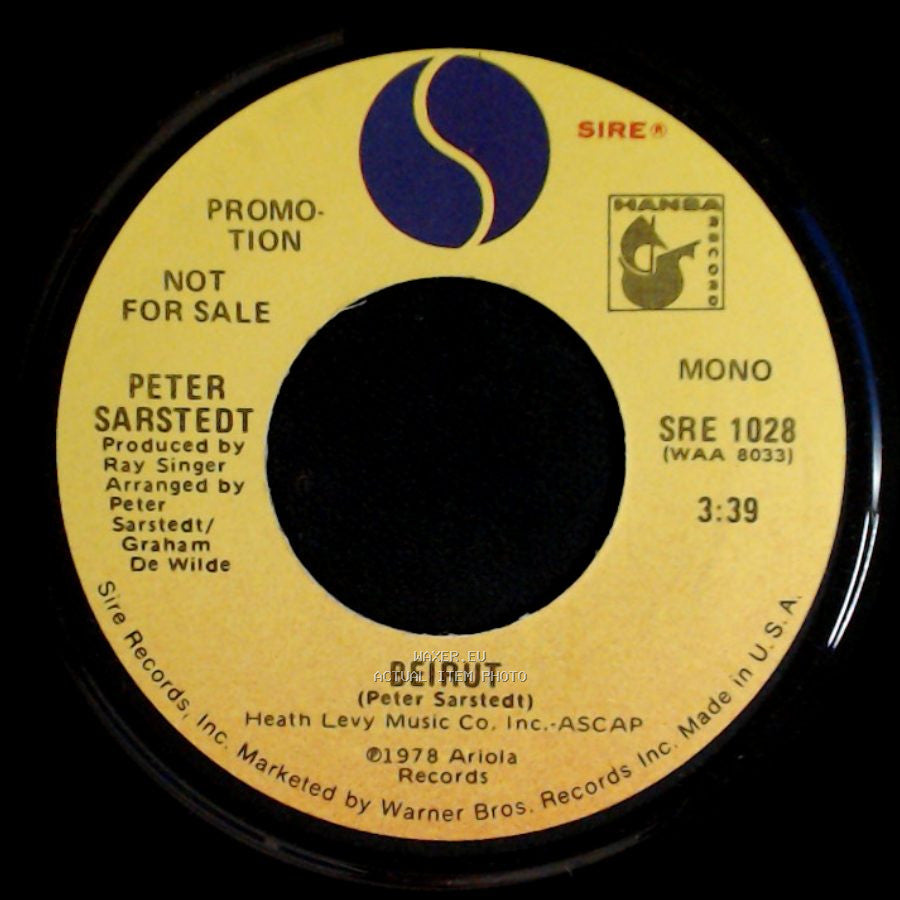 Peter Sarstedt - Beirut / Beirut side A