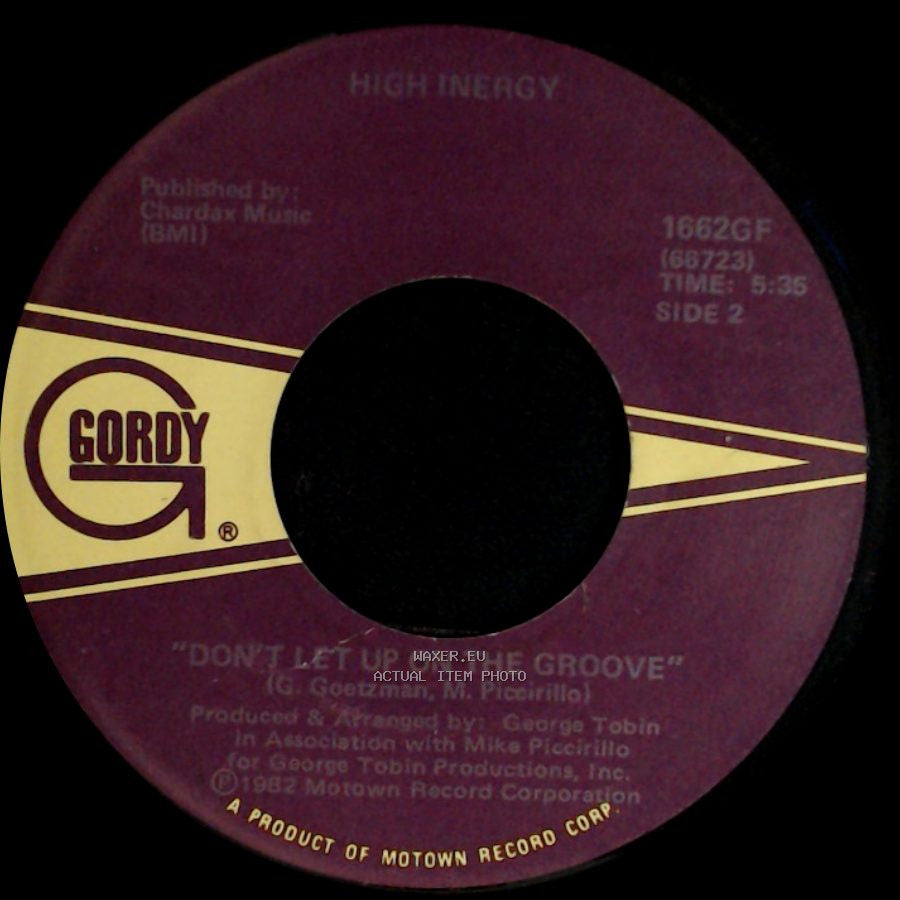 Unknown Artist - "He's A Pretender" / Don't Let Up On The Groove side B