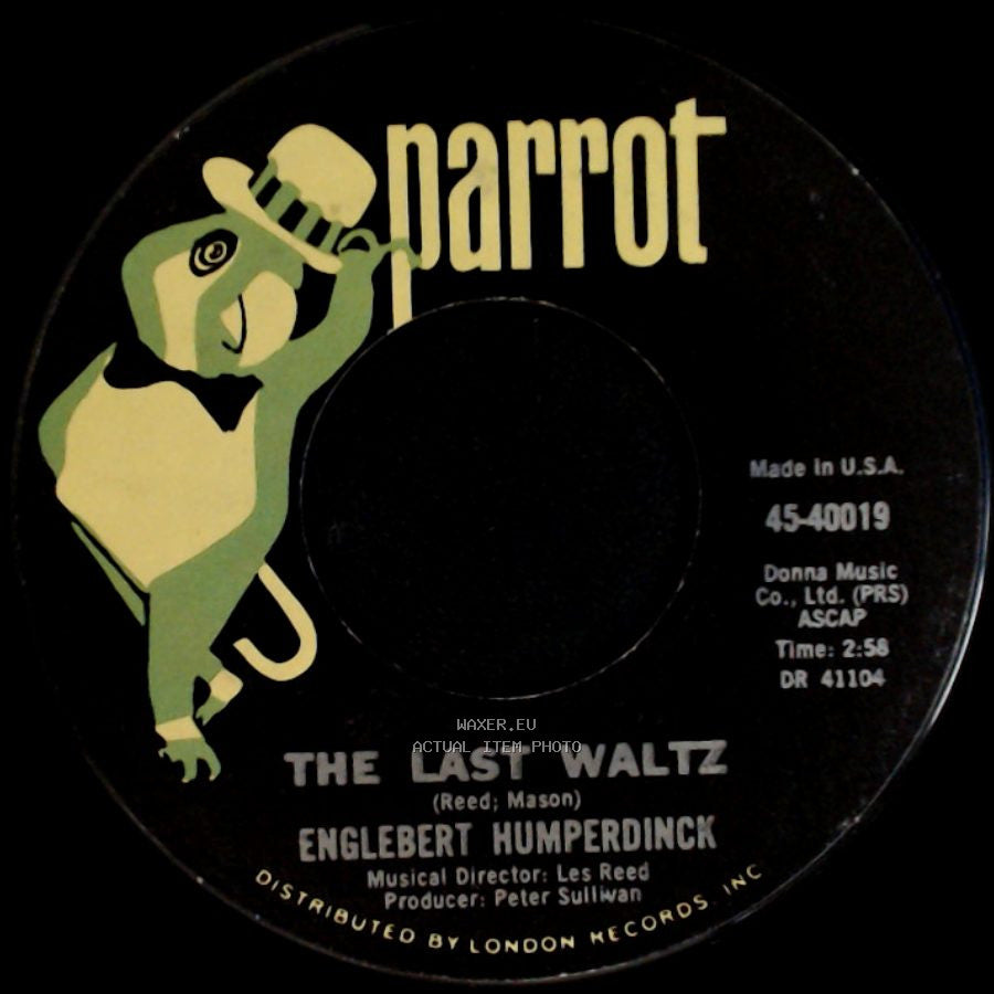 Englebert Humperdinck - That Promise / The Last Waltz side B