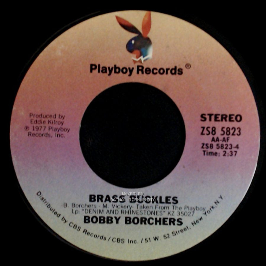 Bobby Borchers - I Promised Her A Rainbow / Brass Buckles side B