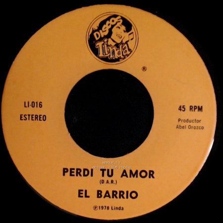 El Barrio - Amor De Paso / Perdi Tu Amor side A