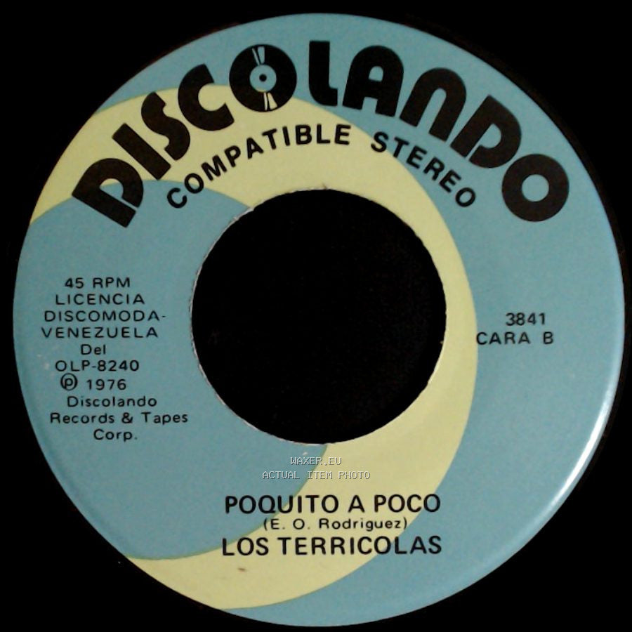 Los Terricolas - Yo Te Perdono / Poquito A Poco side B