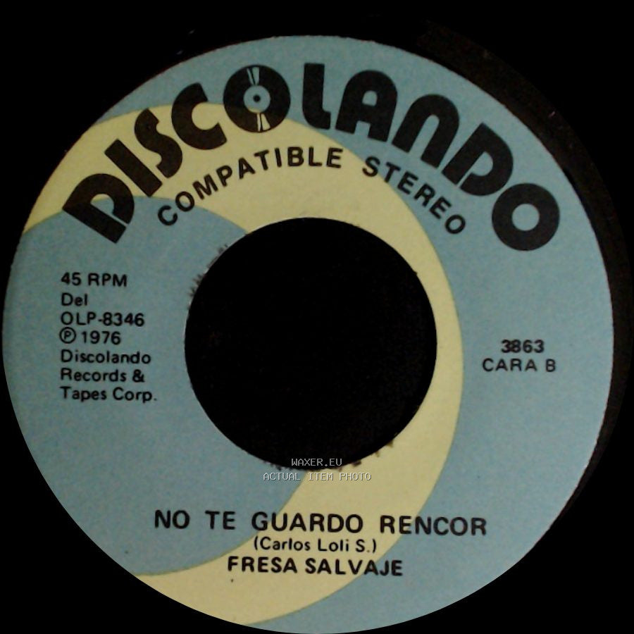 Fresa Salvaje - Amor De Cobre / No Te Guardo Rencor side B