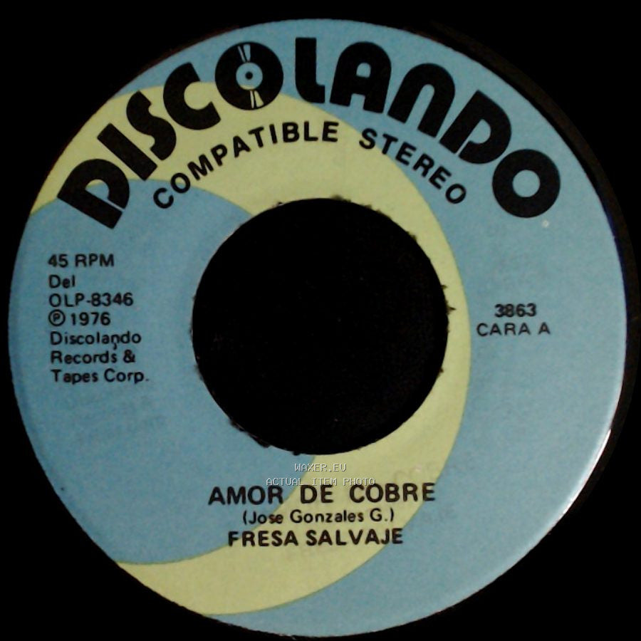 Fresa Salvaje - Amor De Cobre / No Te Guardo Rencor side A