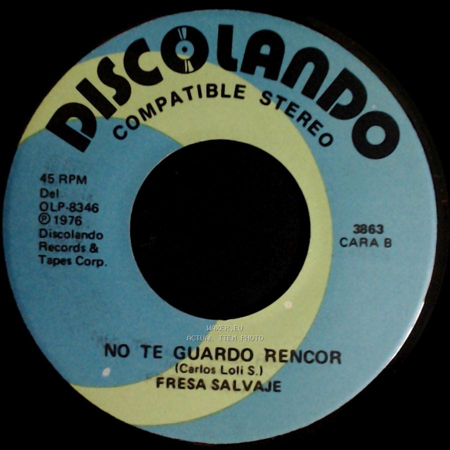 Fresa Salvaje - Amor De Cobre / No Te Guardo Rencor side B