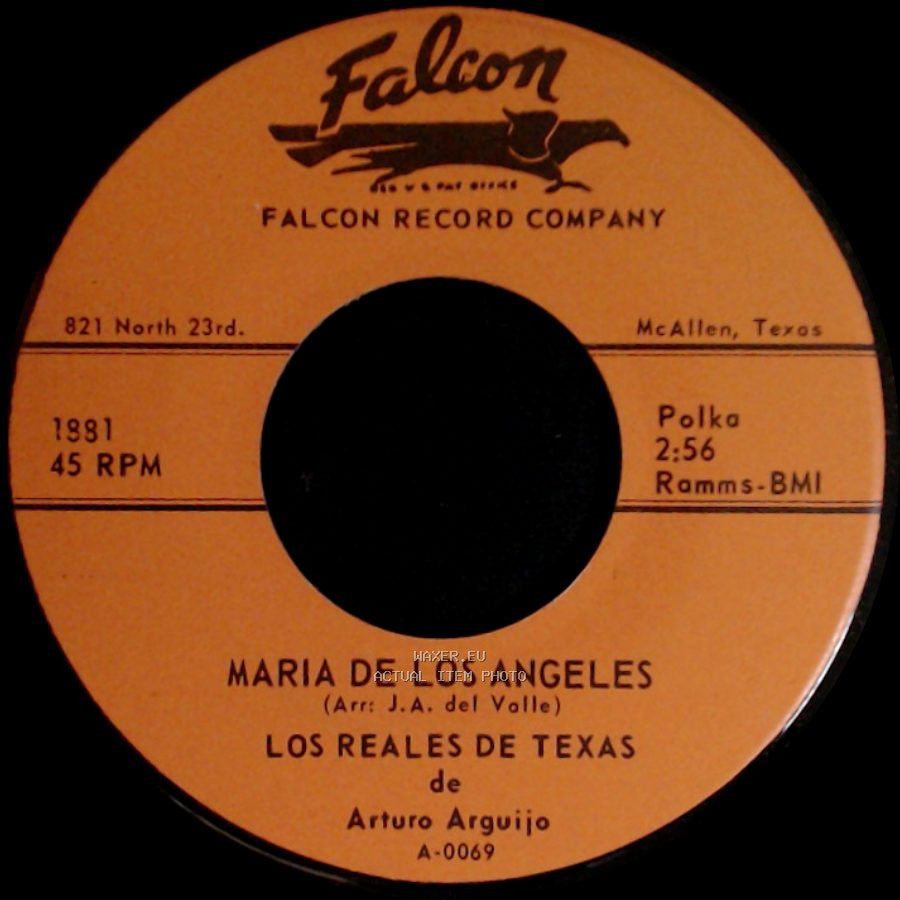 Los Reales De Texas / Los Reales De Texas De Arturo Arguijo - Maria De Los Angeles / Tus Besos De Amor side A
