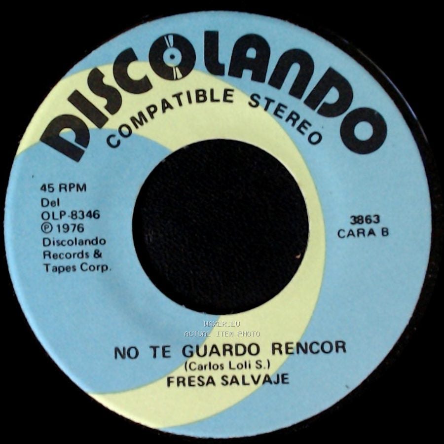 Fresa Salvaje - Amor De Cobre / No Te Guardo Rencor side B