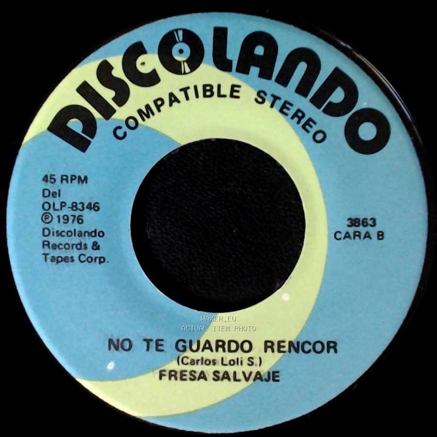 Fresa Salvaje - Amor De Cobre / No Te Guardo Rencor side B
