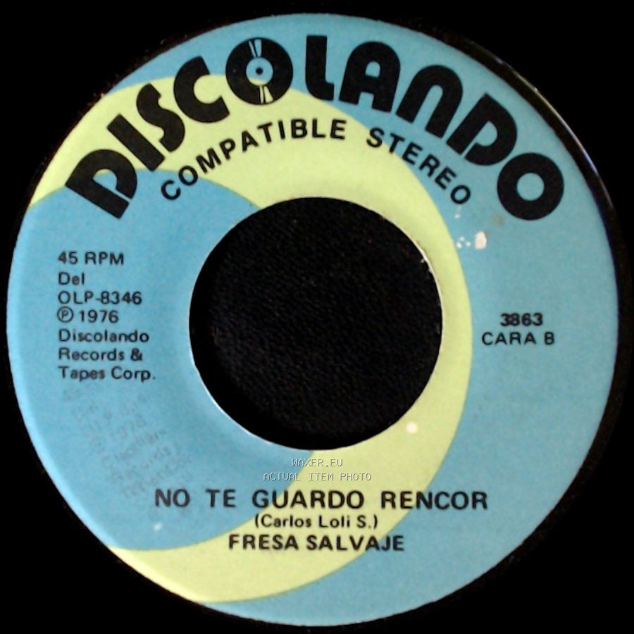 Fresa Salvaje - Amor De Cobre / No Te Guardo Rencor side B