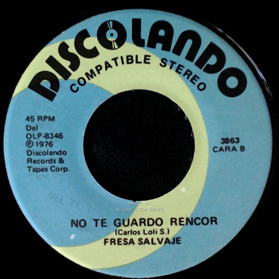 Fresa Salvaje - Amor De Cobre / No Te Guardo Rencor side B