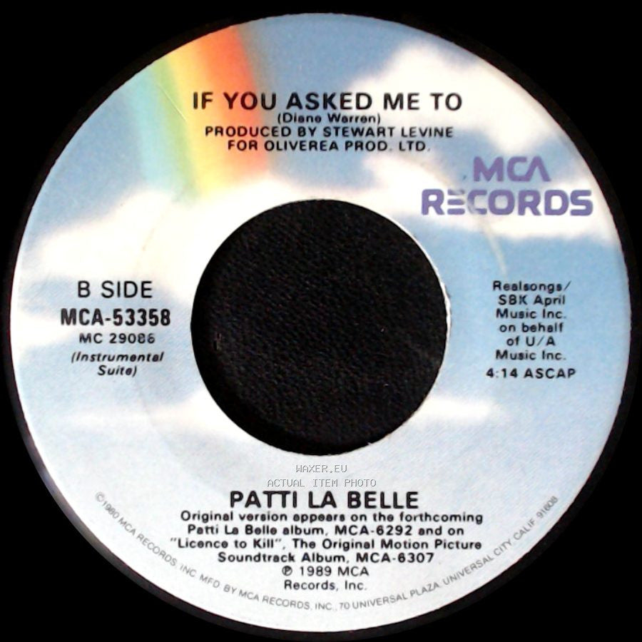 Patti La Belle - If You Asked Me To / If You Asked Me To side B