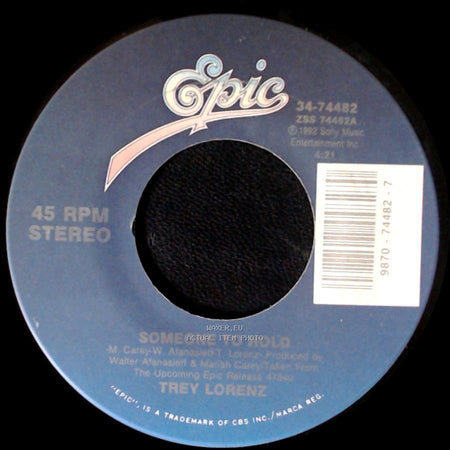 Trey Lorenz - Find A Way / Someone To Hold side B