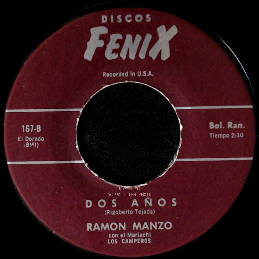 Ramon Manzo - Dos Años / Besos Fugaces side A