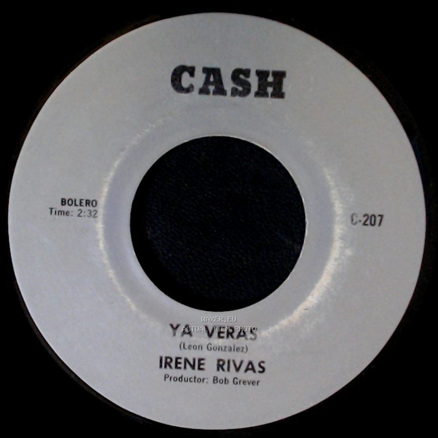 Irene Rivas - Que Sera De Nosotros / Ya Veras side B