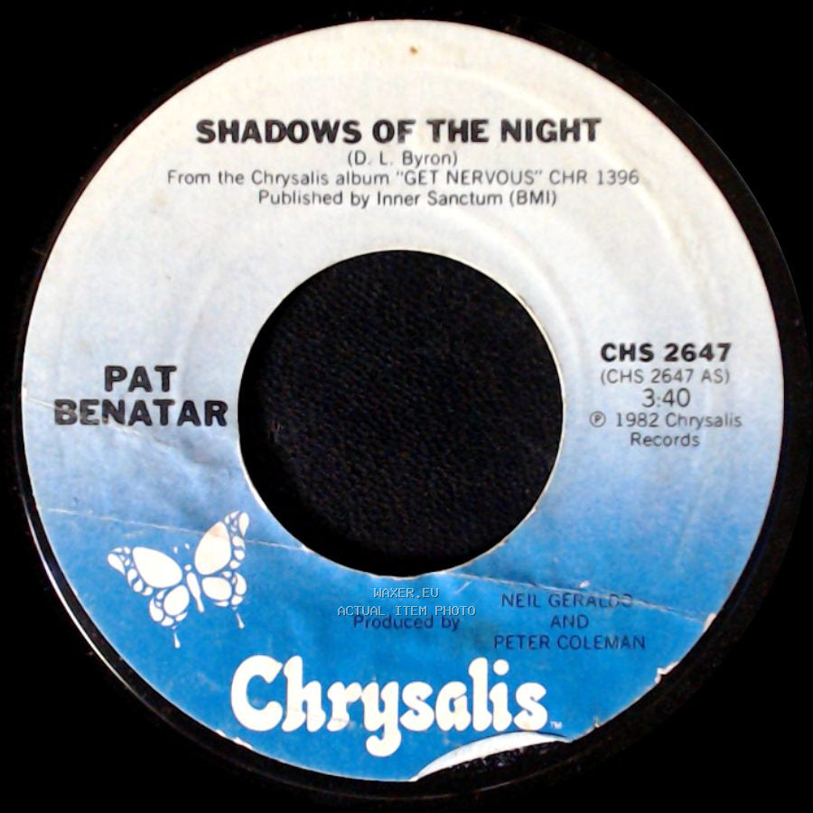 Pat Benatar - Shadows Of The Night / The Victim side A