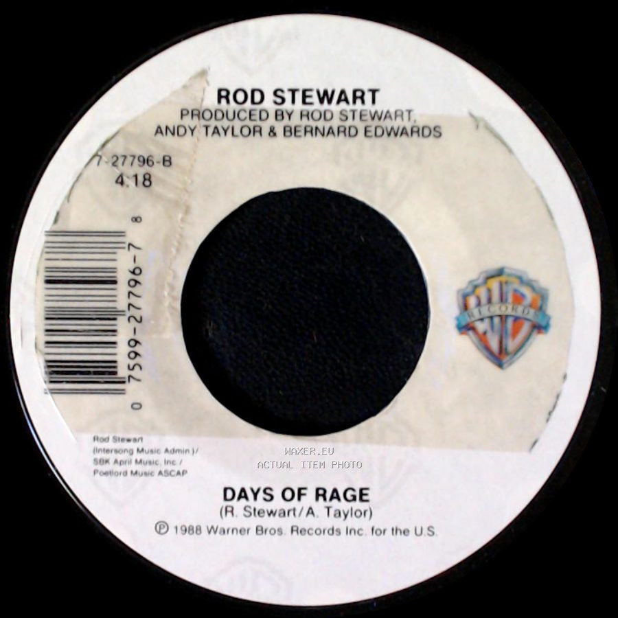 Rod Stewart - Days Of Rage / Forever Young side A