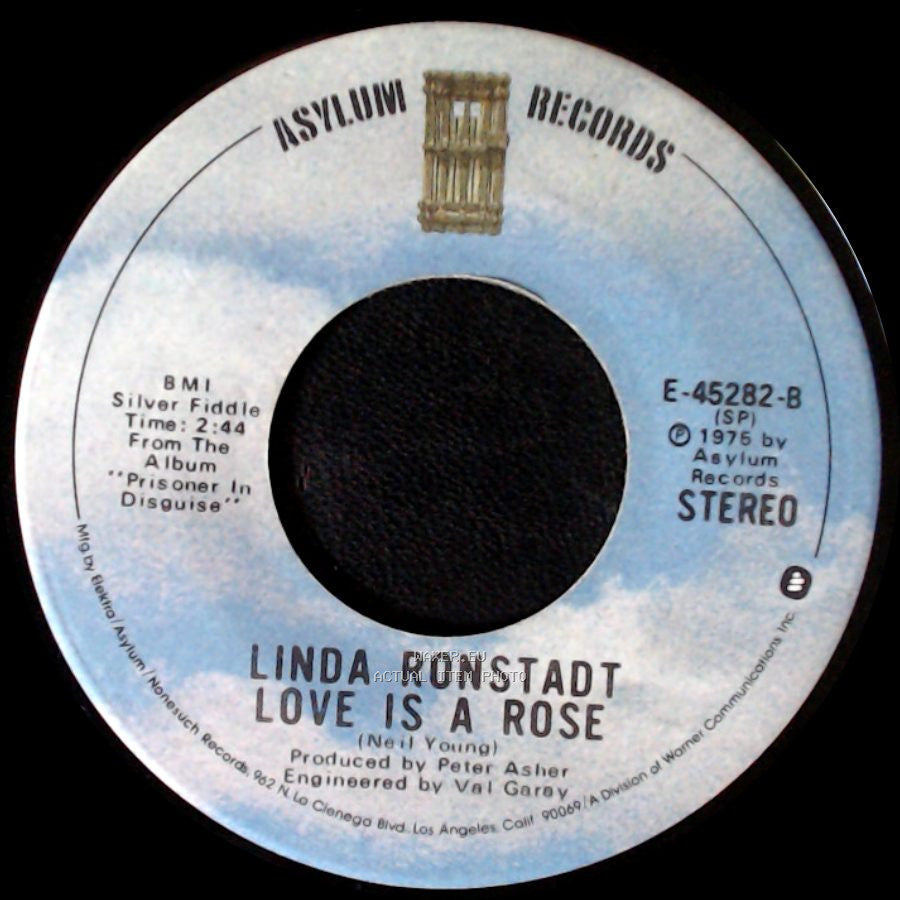 Linda Ronstadt - Heat Wave / Love Is A Rose side B