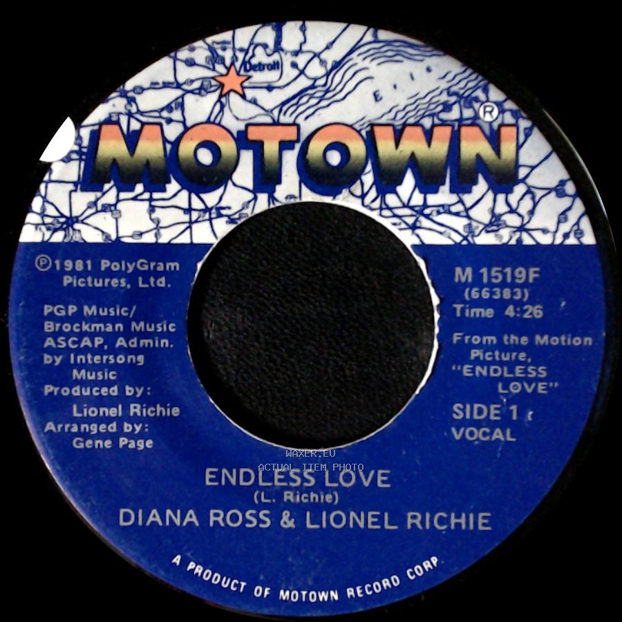 Diana Ross & Lionel Richie - Endless Love / Endless Love side A