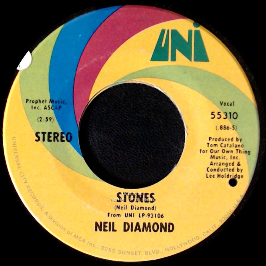 Neil Diamond - Stones / Crunchy Granola Suite side A
