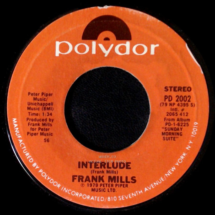 Frank Mills - Peter Piper / Interlude side B