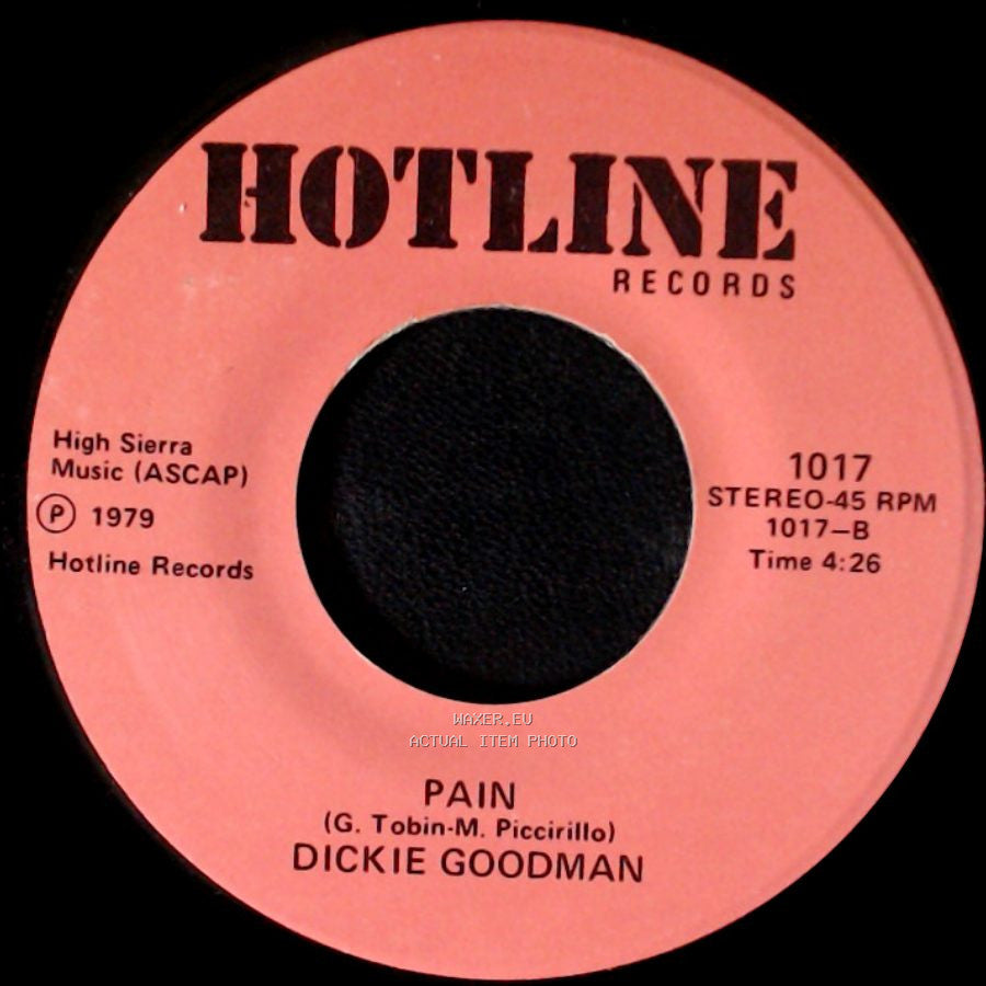 Dickie Goodman - Pain / Energy Crisis '79 side A